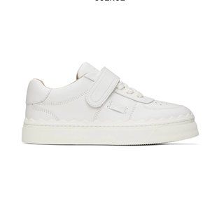 COPY - CHLOÉ White Strap Lauren Sneaker